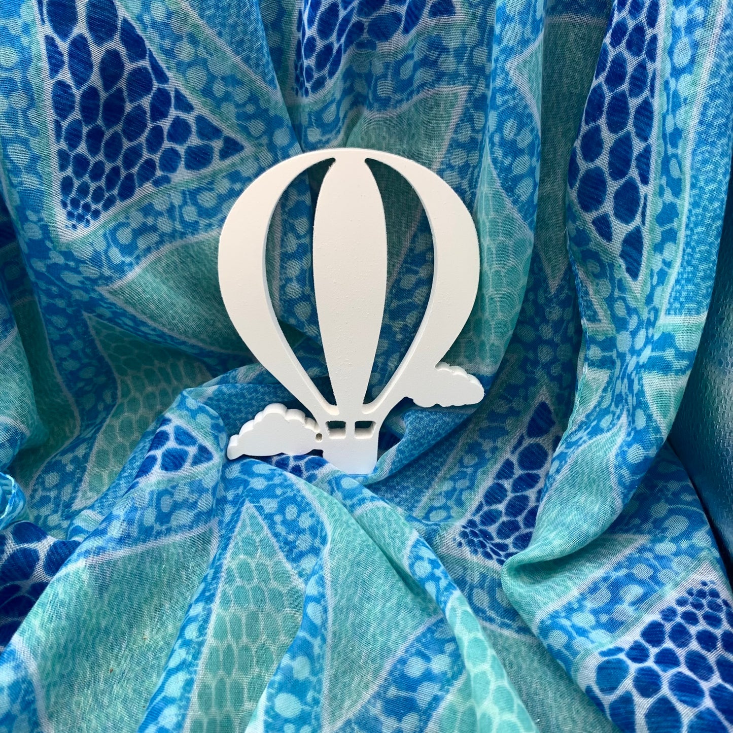 Shutter Embellishments - Hot Air Balloon Wall Art Small approx 8X5, Custom, Outdoor Decor, Tropical, Ships Free to Mainland USA