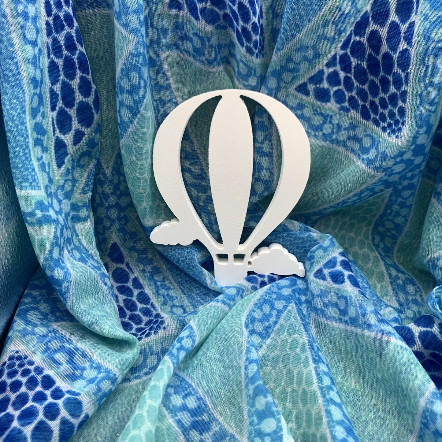 Shutter Embellishments - Hot Air Balloon Wall Art Small approx 8X5, Custom, Outdoor Decor, Tropical, Ships Free to Mainland USA