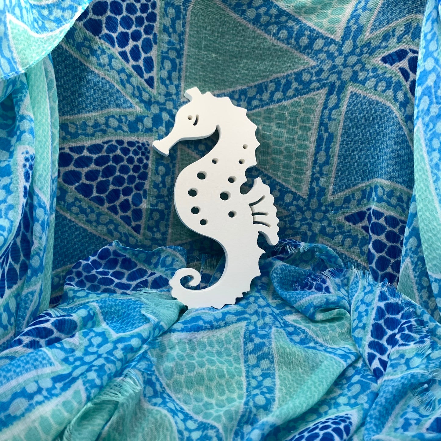 Shutter Embellishments - Seahorse Wall Art Small approx 8X5, Custom, Outdoor Decor, Coastal, Tropical, Ships Free to Mainland USA