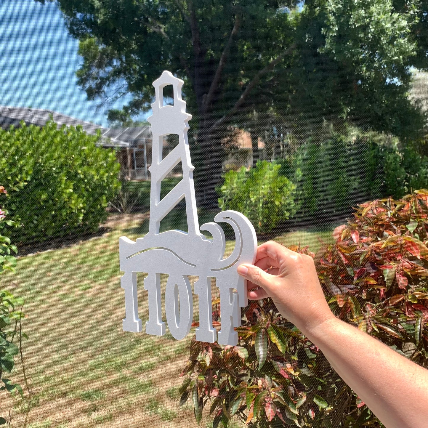 House Number Sign, Lighthouse