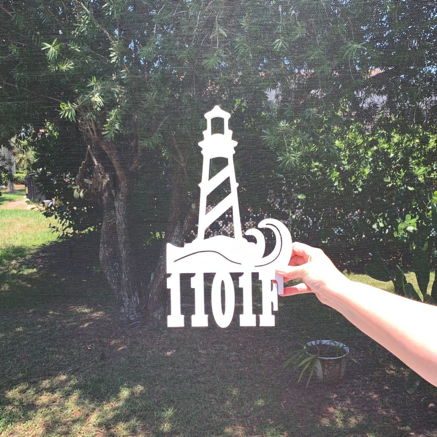House Number Sign, Lighthouse