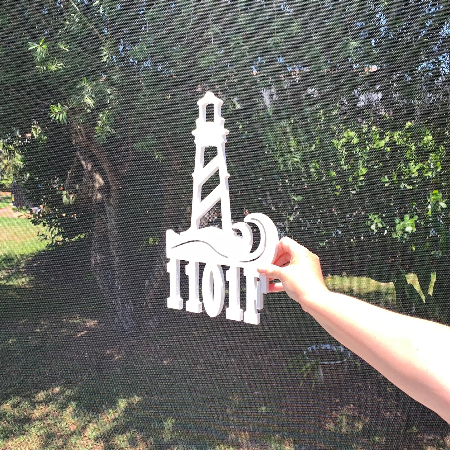 House Number Sign, Lighthouse