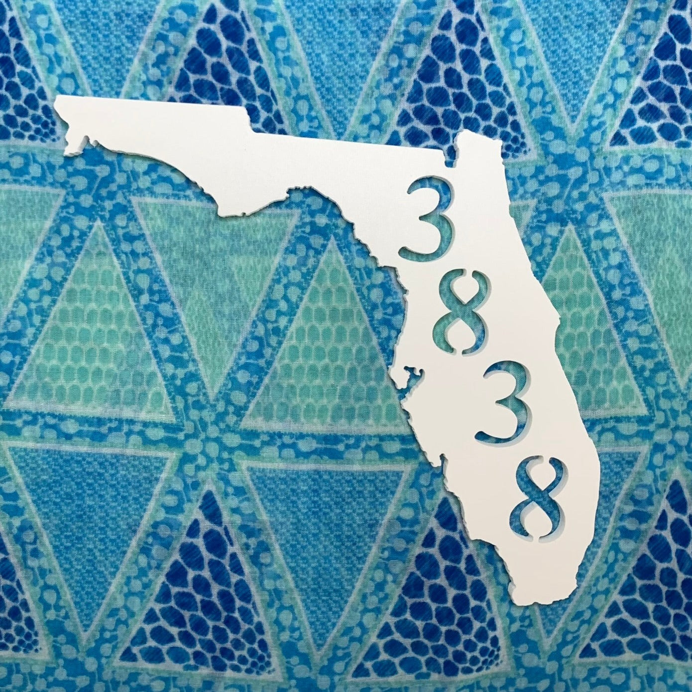 House Number Plaque - Florida