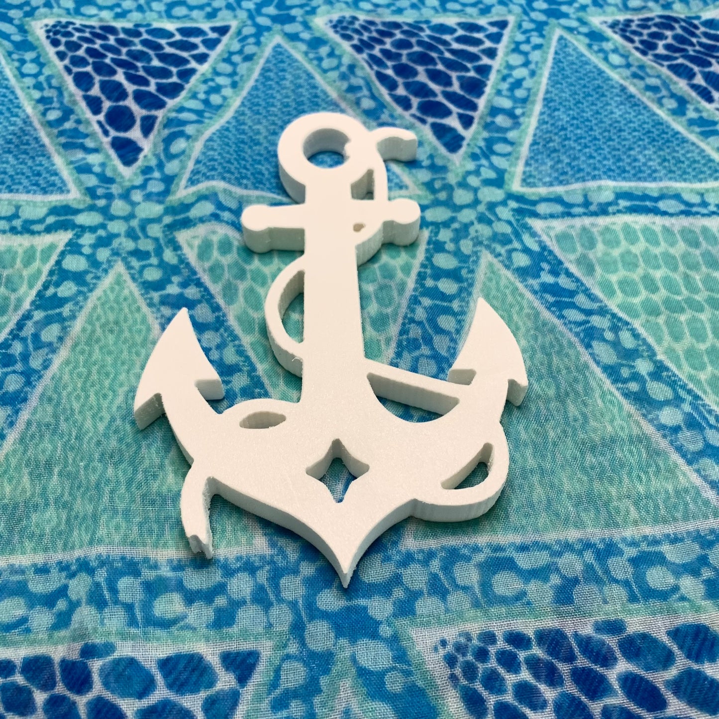 Shutter Embellishments - Anchor with Rope Wall Art Small approx 8" x 5", Custom, Outdoor Decor, Coastal, Tropical, Ships Free to Mainland USA