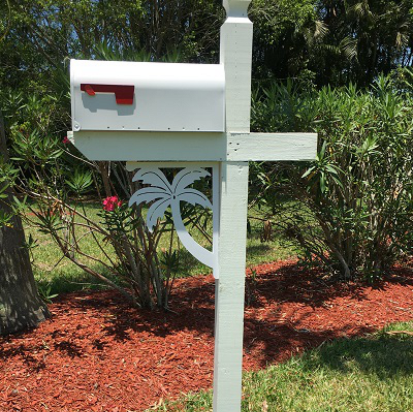 Mailbox Bracket - Palm Tree - Medium 12" x 16"