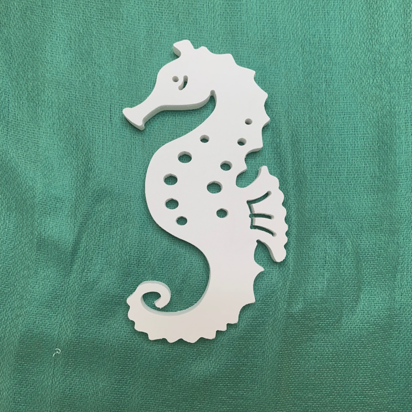Shutter Embellishments - Seahorse Wall Art Small approx 8X5, Custom, Outdoor Decor, Coastal, Tropical, Ships Free to Mainland USA