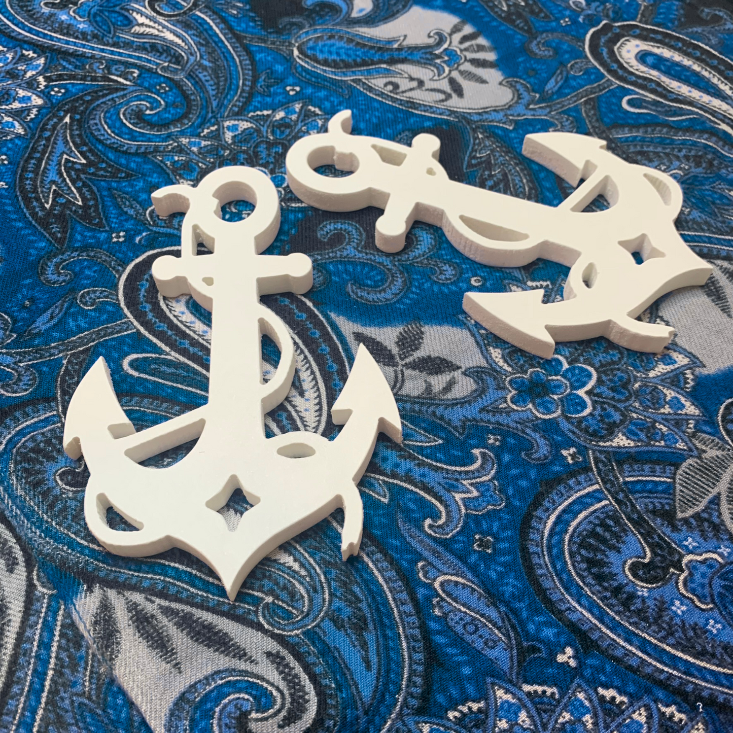 Shutter Embellishments - Anchor with Rope Wall Art Small approx 8" x 5", Custom, Outdoor Decor, Coastal, Tropical, Ships Free to Mainland USA