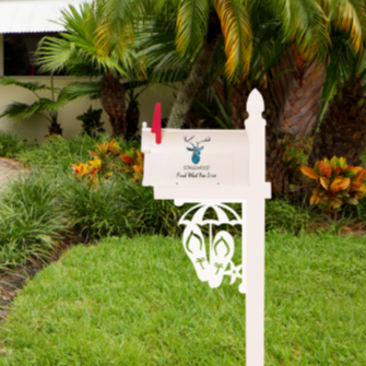 Mailbox Bracket - Flip Flop Umbrella - Medium 12" x 16"