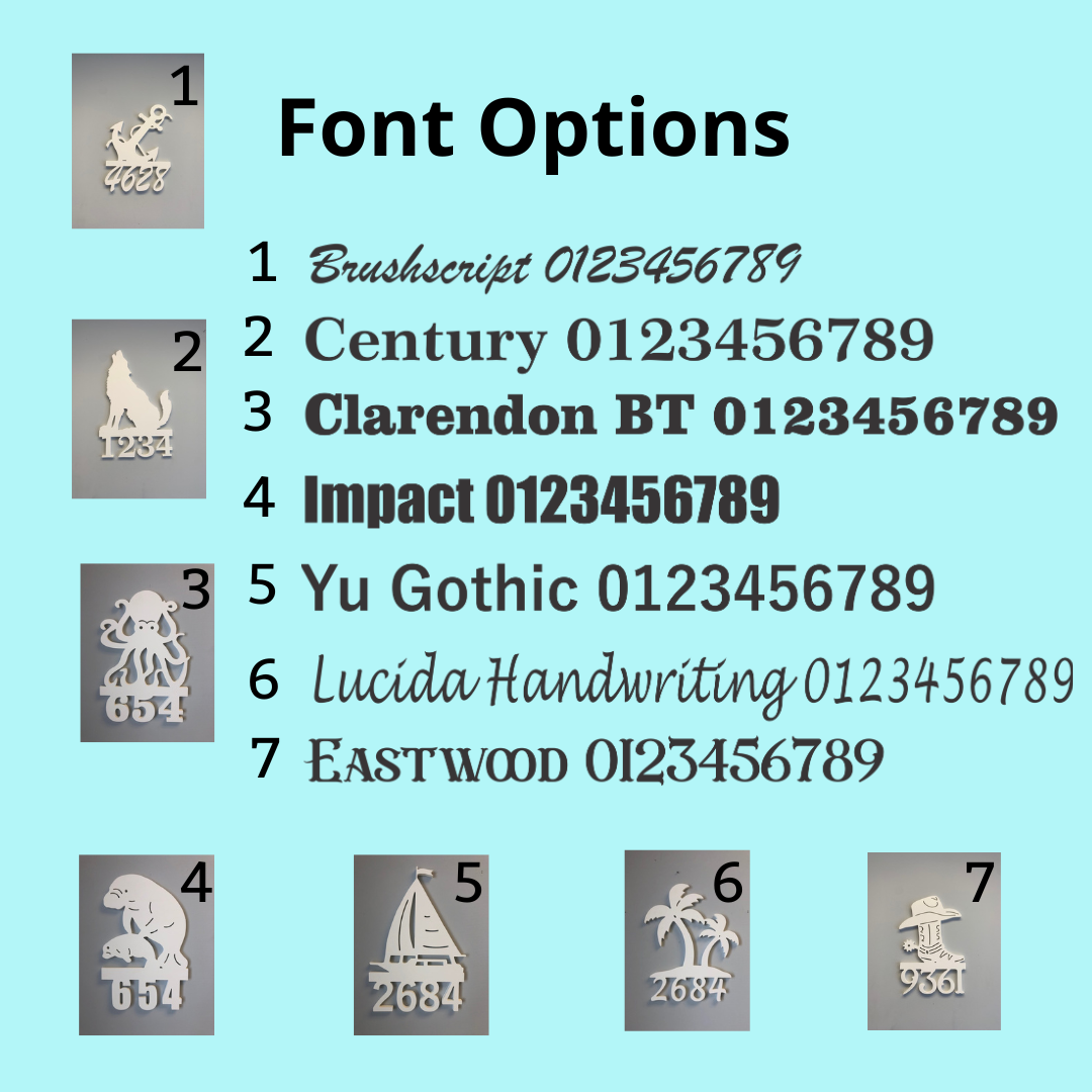 House Number Sign, Anchor