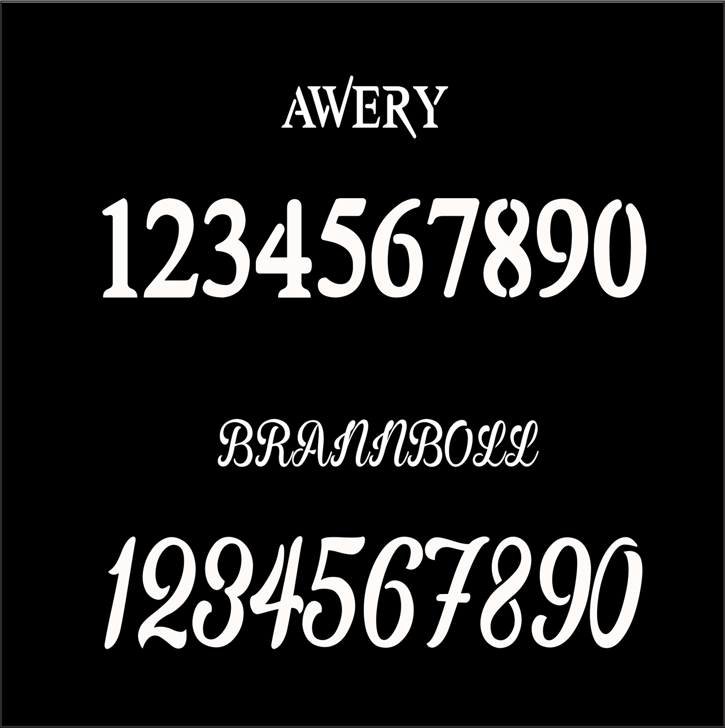 House Number Plaque - Golf Bag