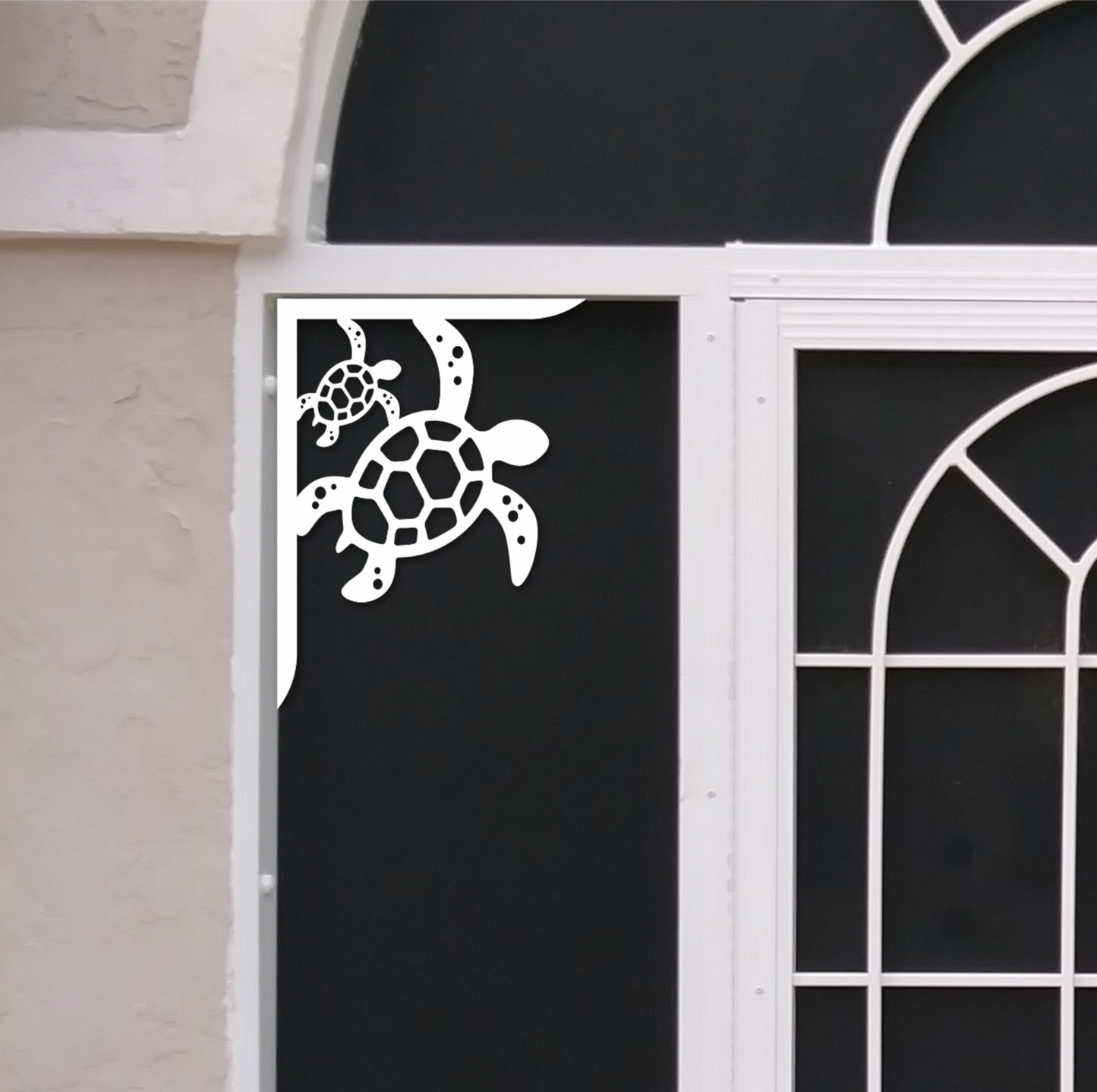 Mailbox Bracket - Turtle - Small 7" x 9"