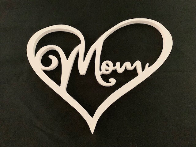 Mom Heart SHIPS FREE to mainland USA. Always Long Lasting & Fabulous!