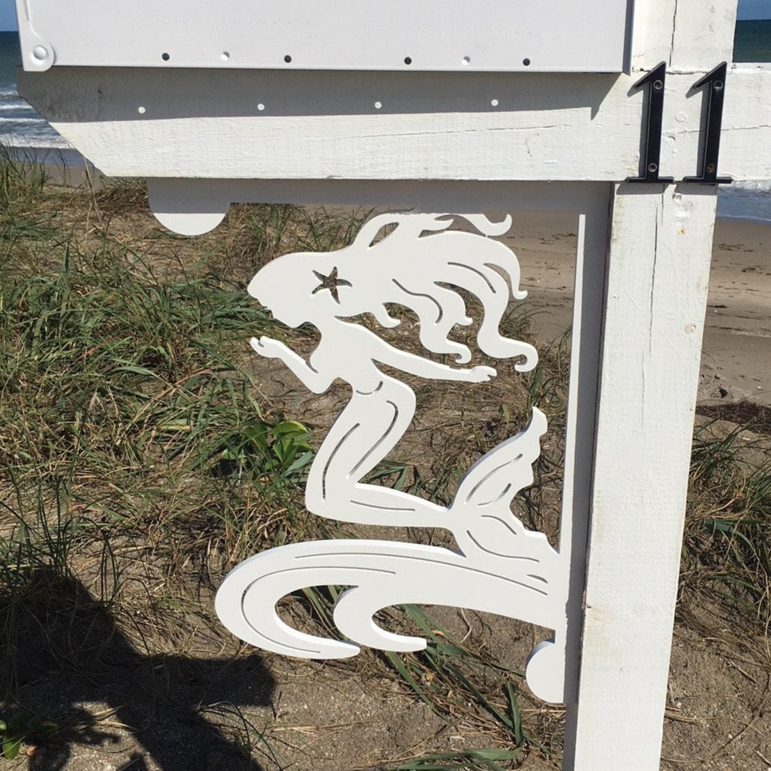 Mailbox Bracket - Mermaid - Large 16" x21"
