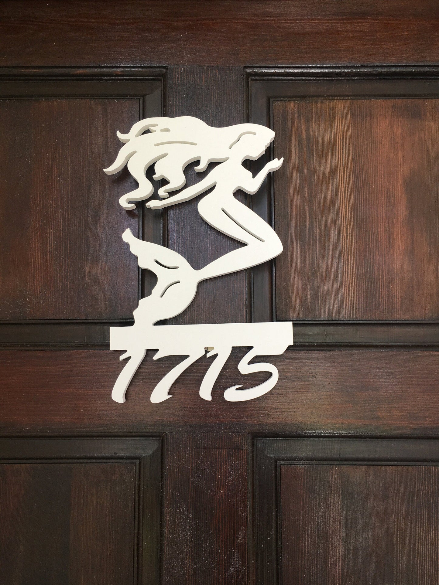 House Number Sign, Mermaid