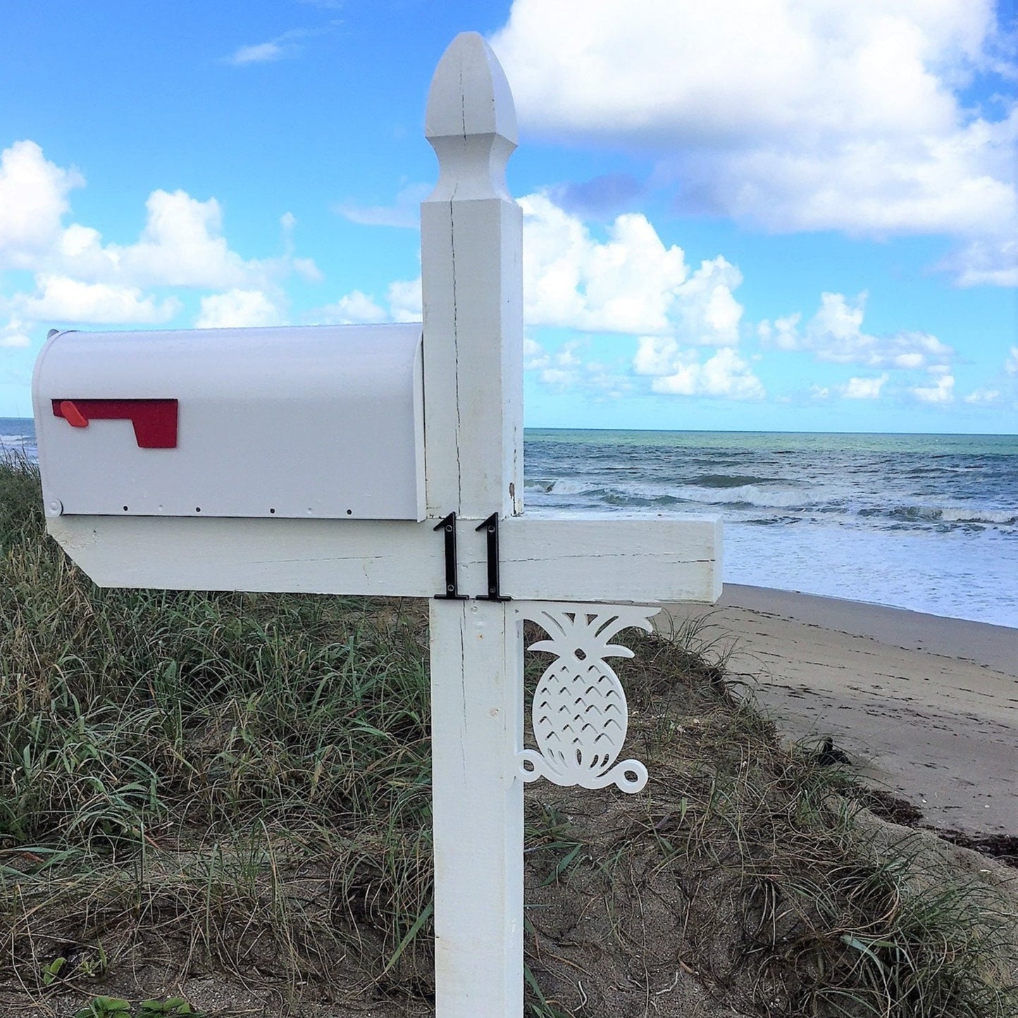 Mailbox Bracket - Pineapple - Small 7" x 9"