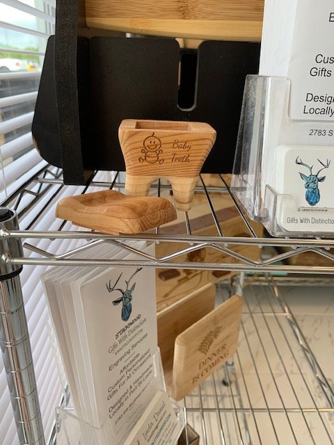 Solid Wood Box - Tooth Fairy, Jewelry Box, Handcrafted, Custom Box, Personalized Box, Handmade, Box, Home Decor, Engraved