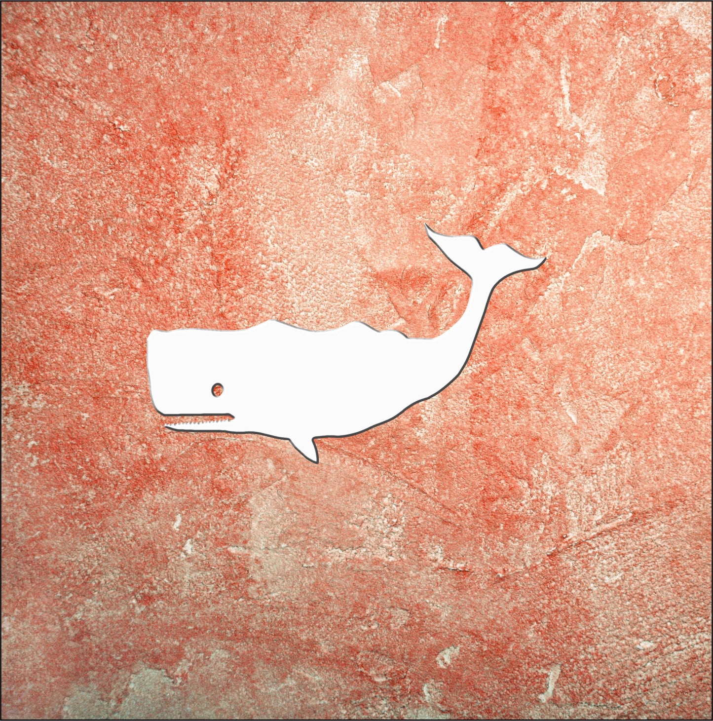 Wall Art, Whale, Tropical, Outdoor Decor, Housewarming Gift, Nautical, Coastal, Custom, PVC Wall Art, Long Lasting