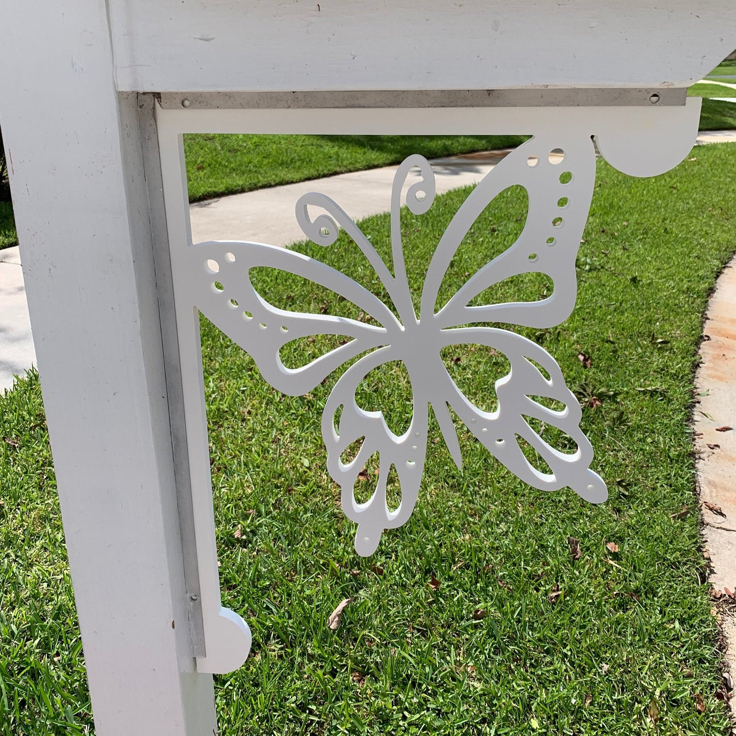 Mailbox Bracket - Butterfly - Large 16" x 21"
