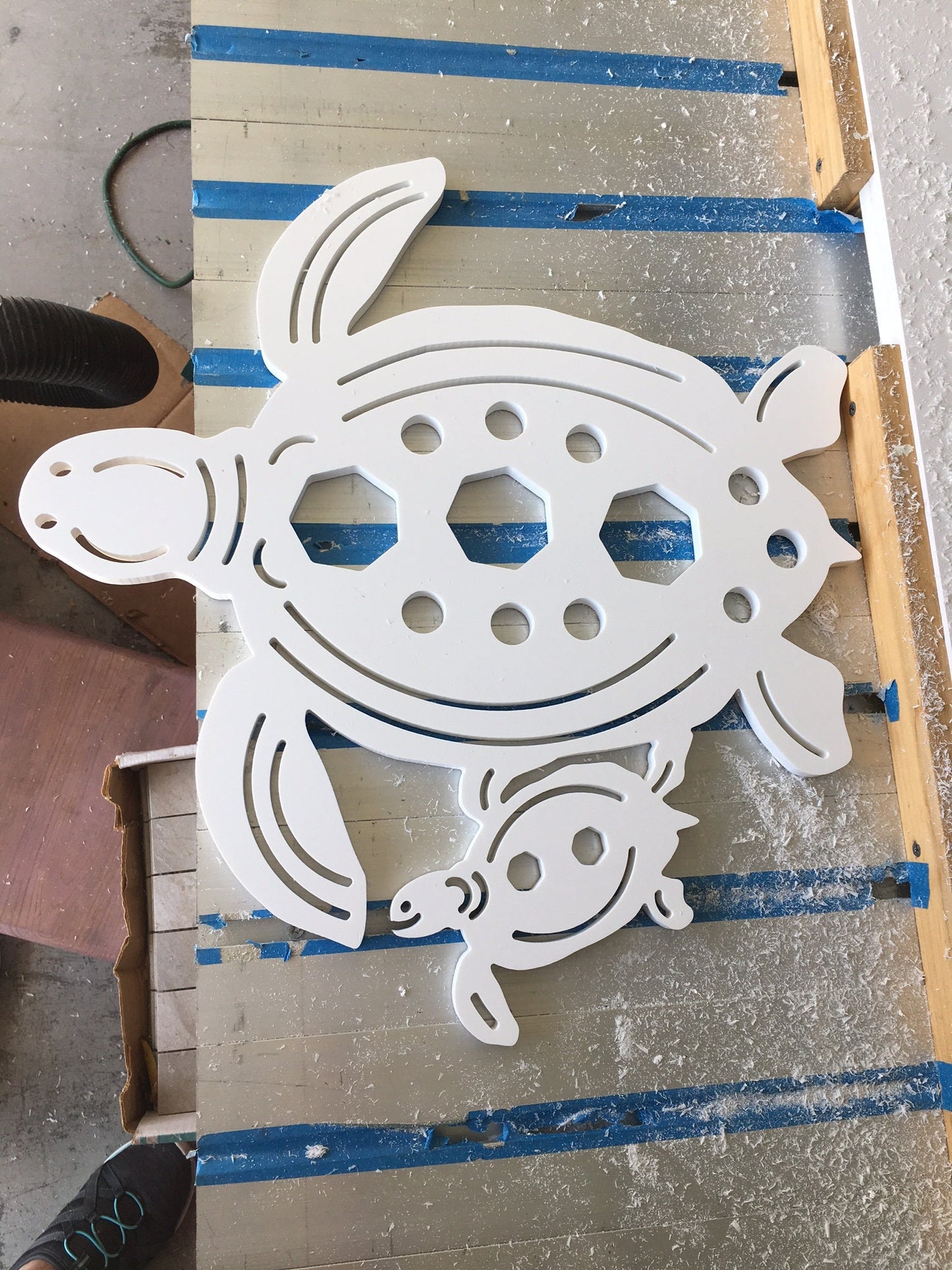 Wall Art, Turtle, Tropical, Outdoor Decor, Housewarming Gift, Nautical, Coastal, Custom, PVC Wall Art, Long Lasting