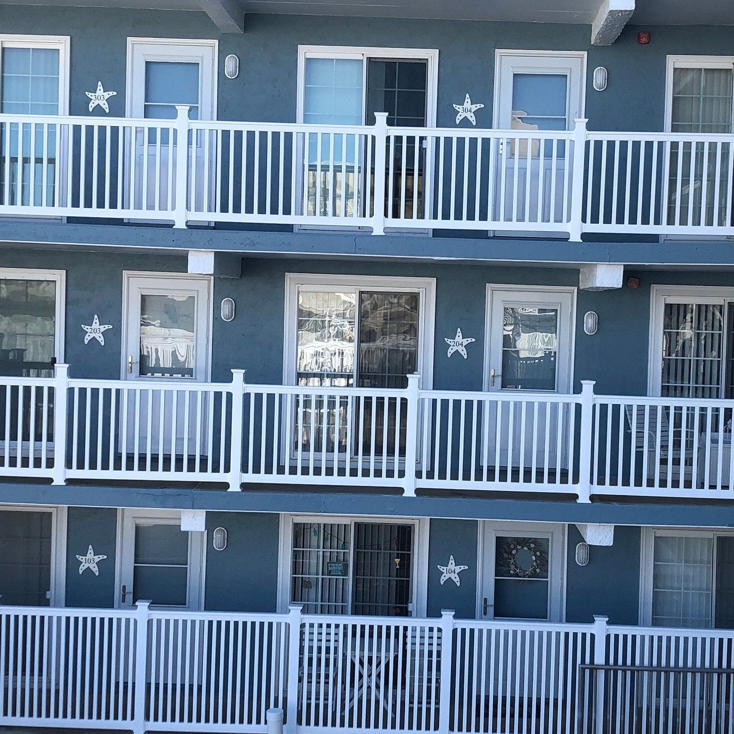 House Number Plaque - Starfish
