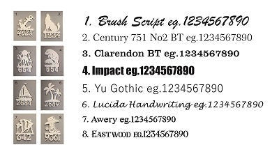 House Number Sign, Whale