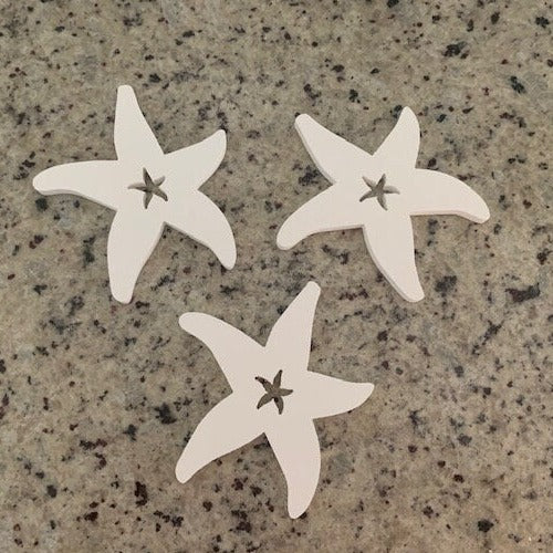 Shutter Embellishments - Starfish W/Star Wall Art Small approx 8X5, Custom, Outdoor Decor, Tropical, Ships Free to Mainland USA