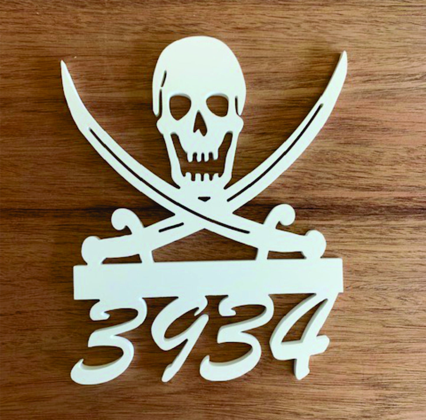 House Number Sign, Pirate