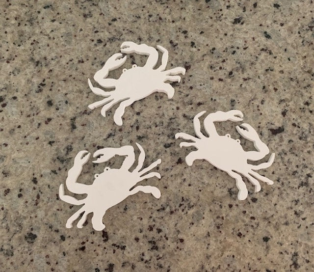 Shutter Embellishments - Crab Wall Art Small approx 8X5, Custom, Outdoor Decor, Coastal, Tropical, Ships Free to Mainland USA