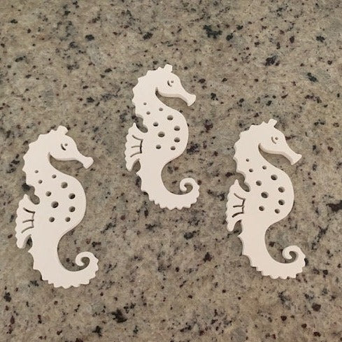 Shutter Embellishments - Seahorse Wall Art Small approx 8X5, Custom, Outdoor Decor, Coastal, Tropical, Ships Free to Mainland USA