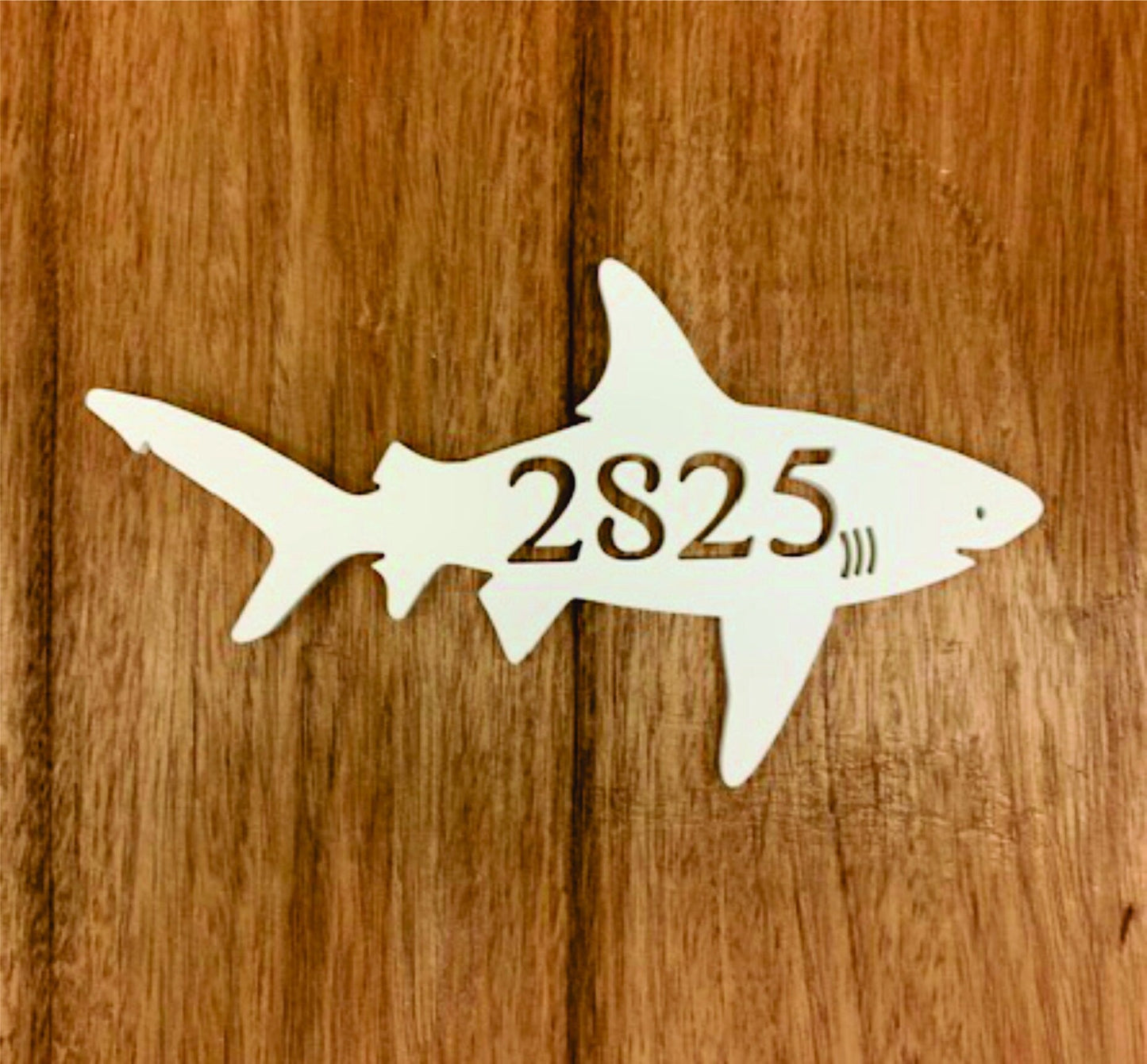 House Number Plaque - Shark