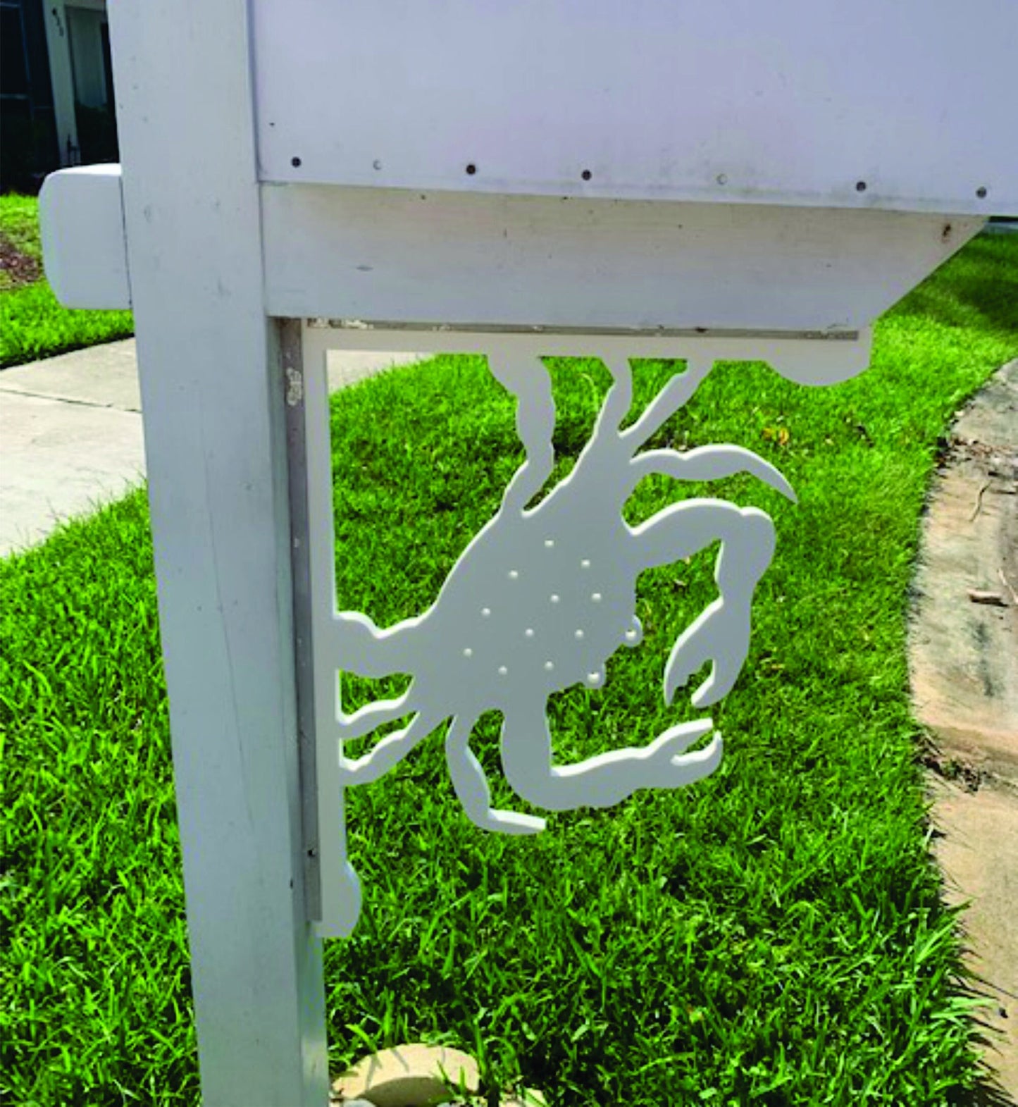 Mailbox Bracket - Crab - Large 16" x 21"