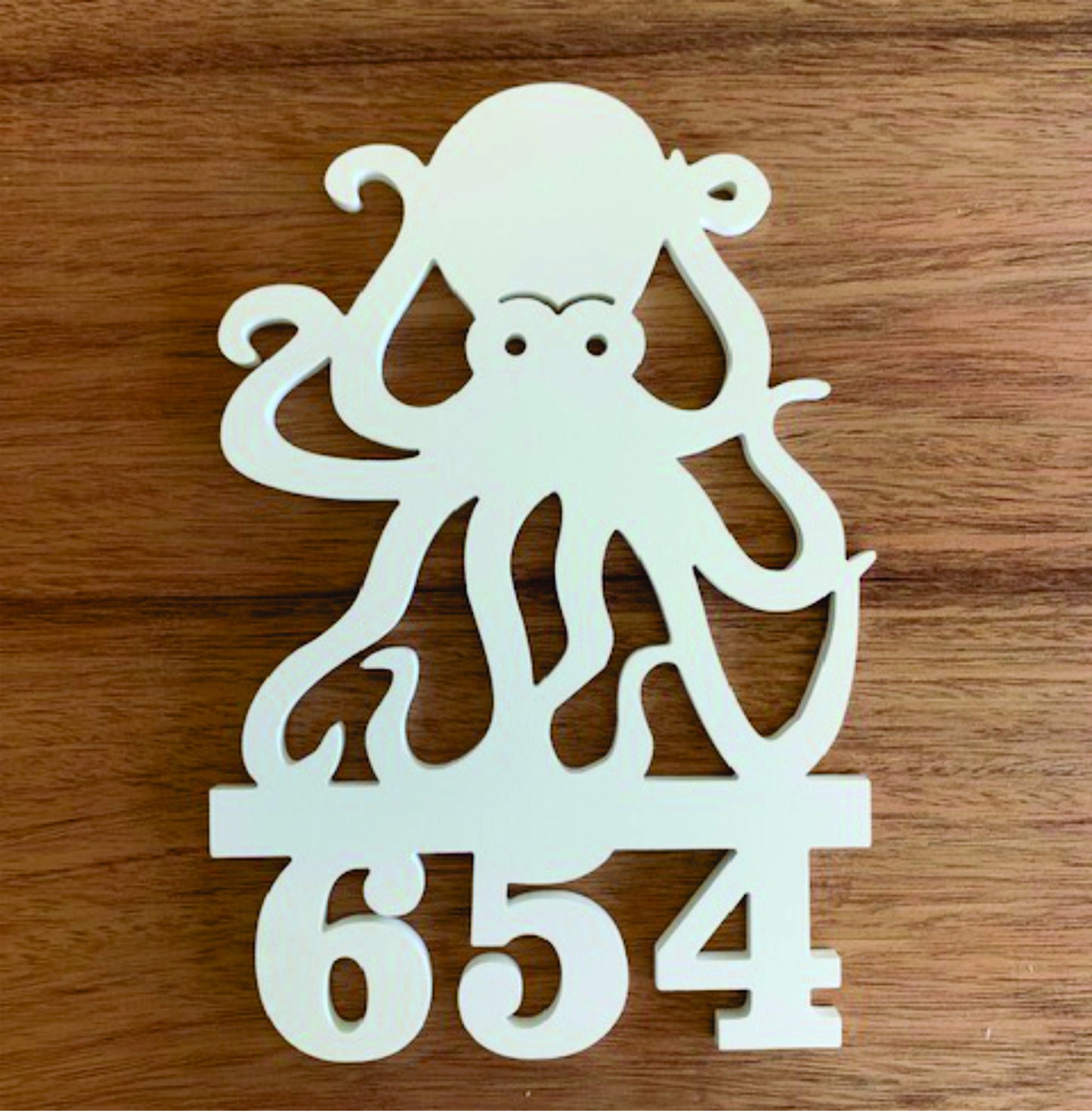 House Number Sign, Octopus