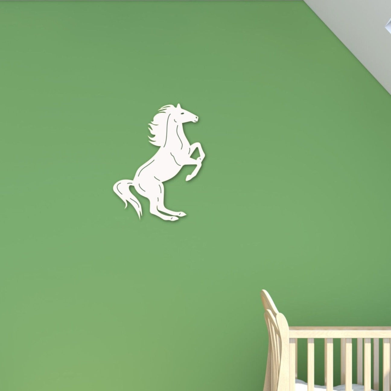 Wall Art, Horse, Tropical, Outdoor Decor, Housewarming Gift, Farm, Custom, PVC Wall Art, Long Lasting