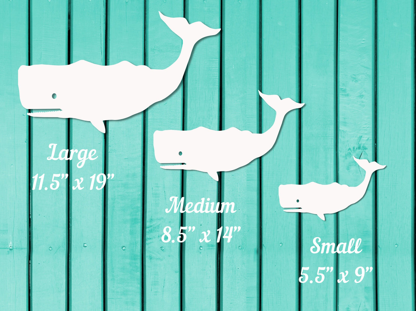 Wall Art, Whale, Tropical, Outdoor Decor, Housewarming Gift, Nautical, Coastal, Custom, PVC Wall Art, Long Lasting