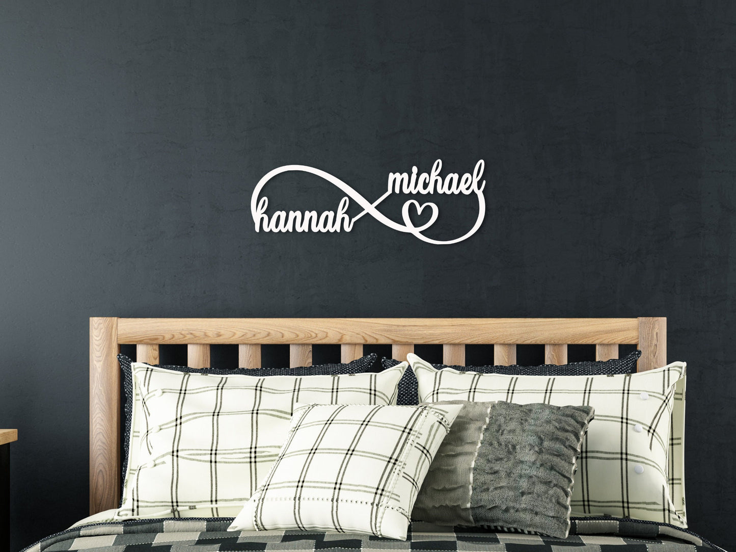Infinity Name Sign - Customized To You! Approx 20" x 8" SHIPS FREE to mainland USA. Always Long Lasting & Fabulous!