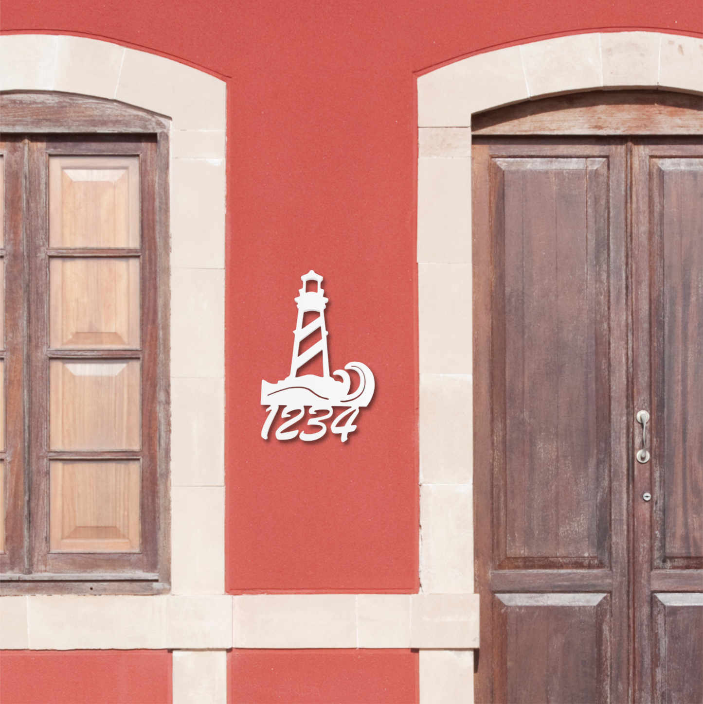 House Number Sign, Lighthouse