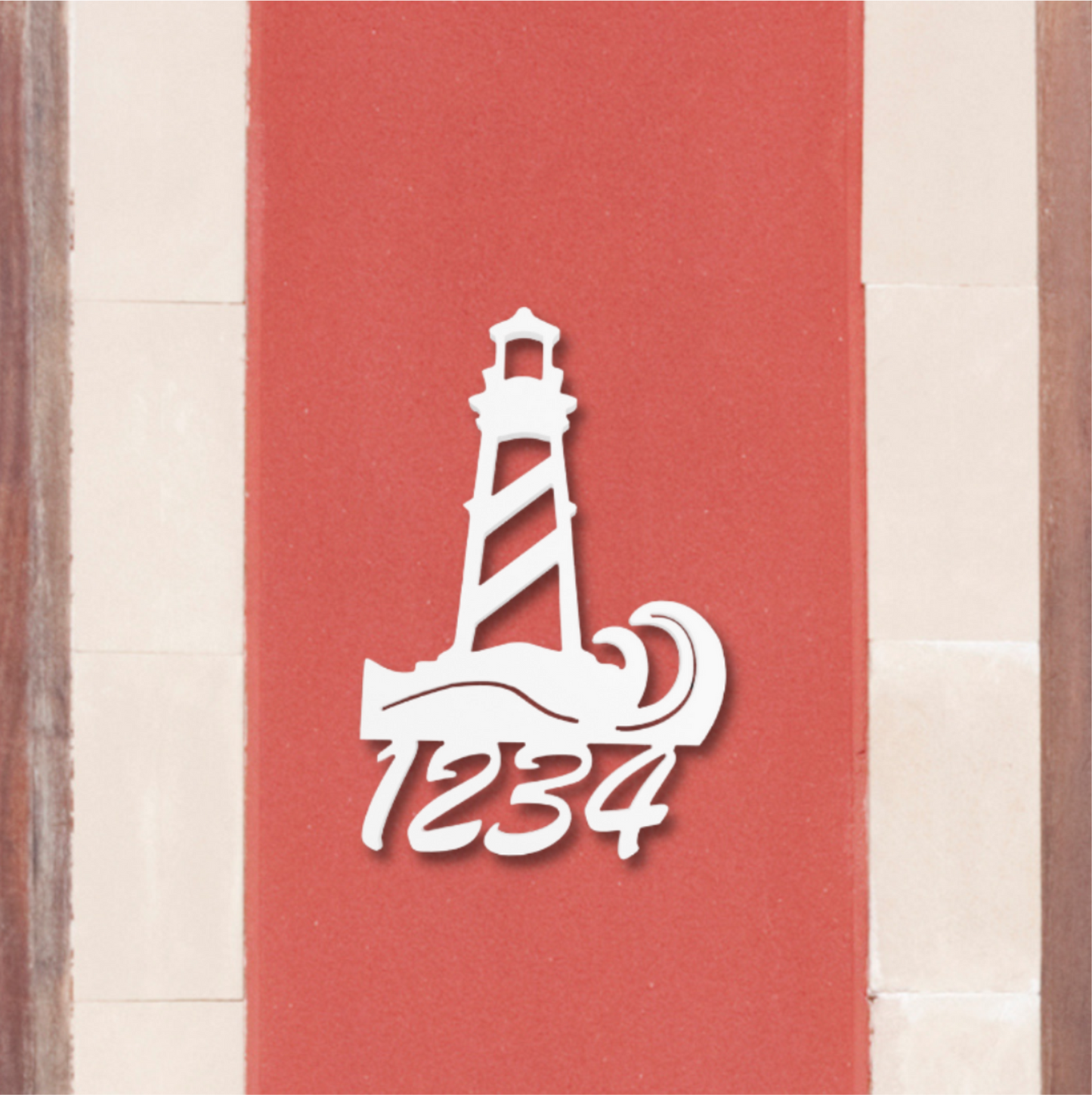 House Number Sign, Lighthouse