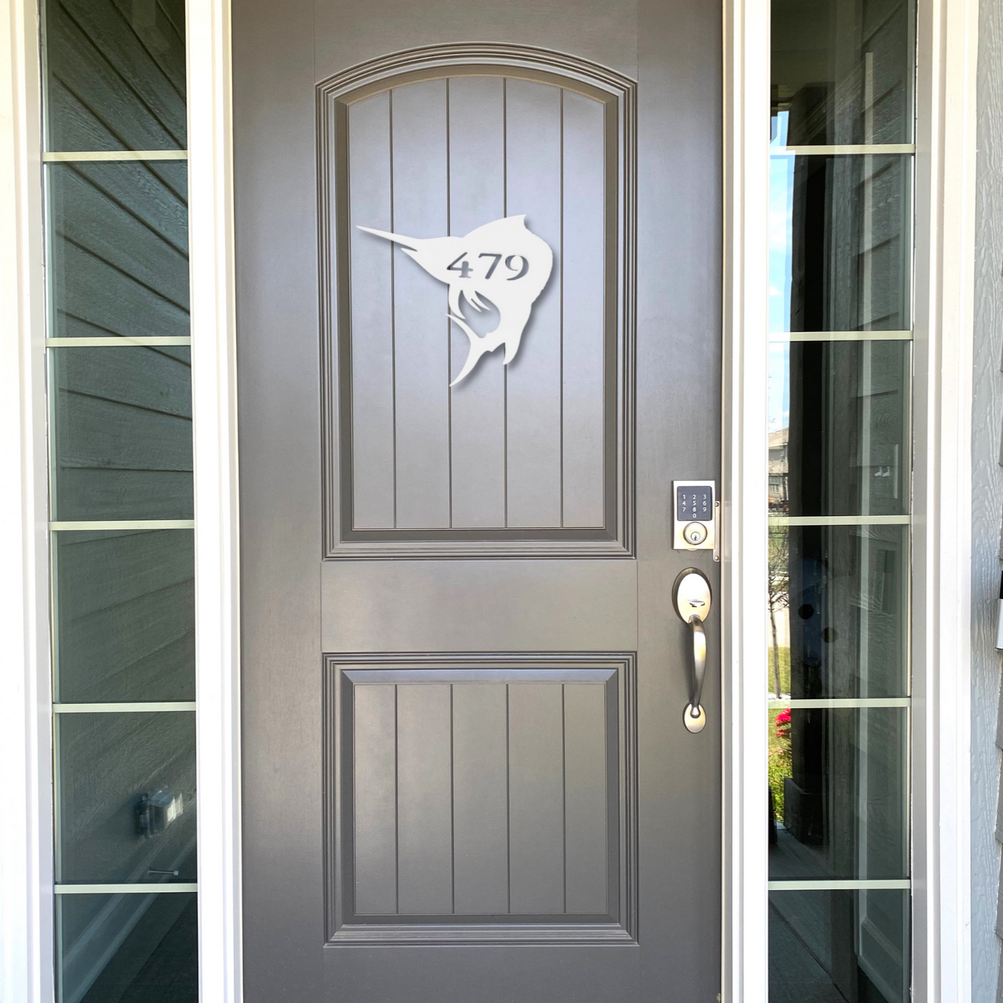 House Number Plaque - Sailfish