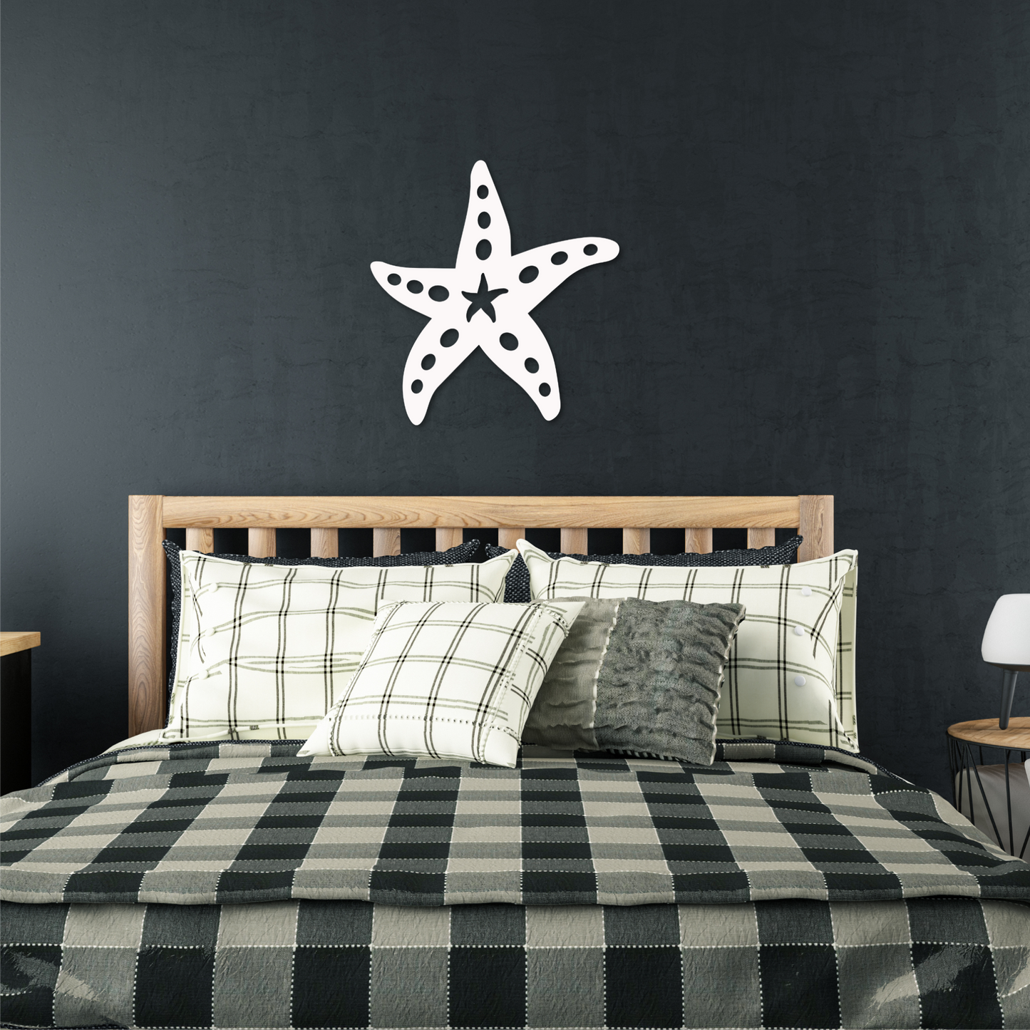 Wall Art, Starfish, Tropical, Outdoor Decor, Housewarming Gift, Nautical, Coastal, Custom, PVC Wall Art, Long Lasting