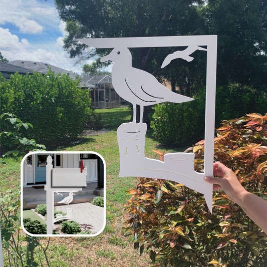 Mailbox Bracket - Seagull - Large 16" x21"