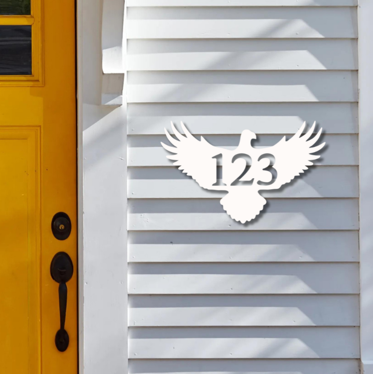 House Number Plaque -Eagle