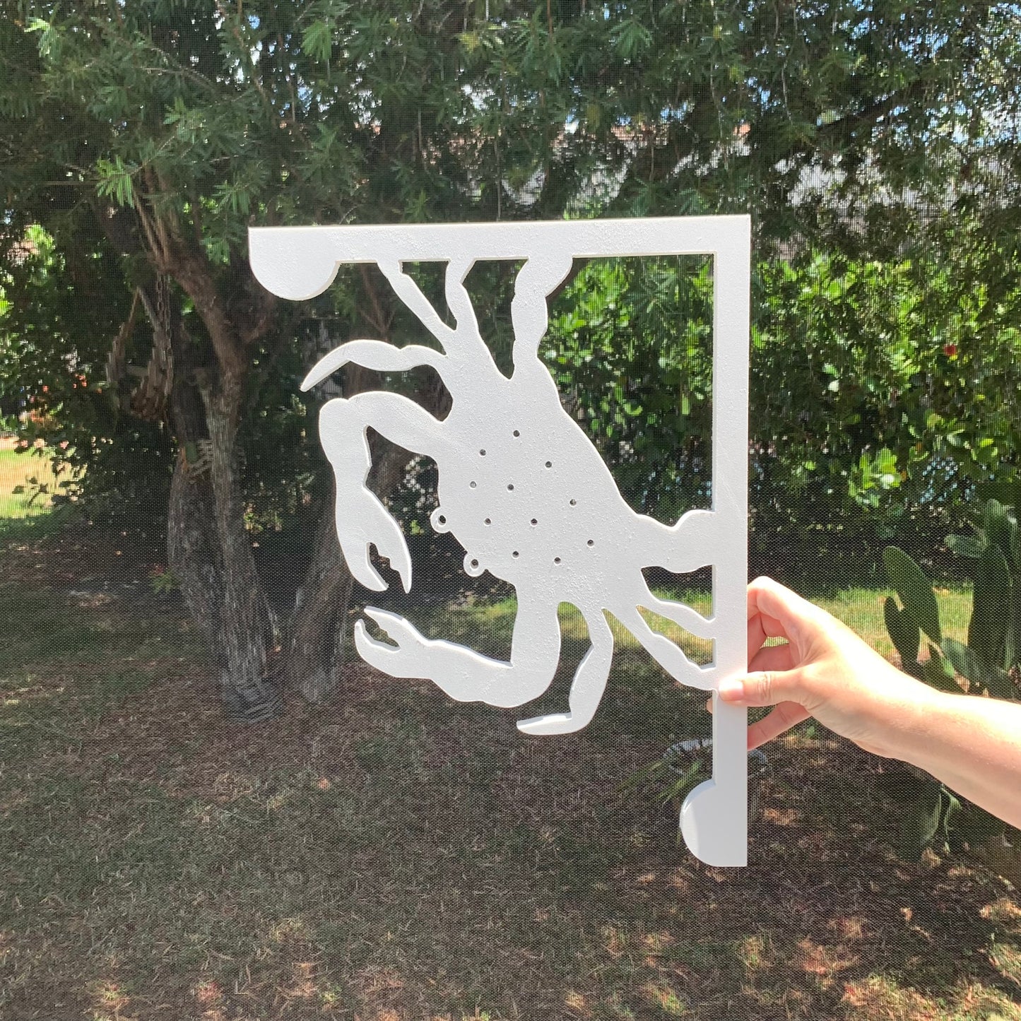 Mailbox Bracket - Crab - Medium 12" x 16"