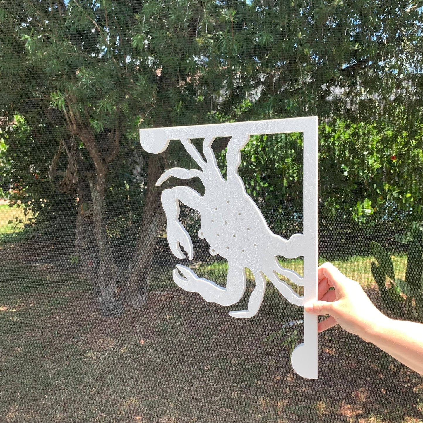 Mailbox Bracket - Crab - Medium 12" x 16"