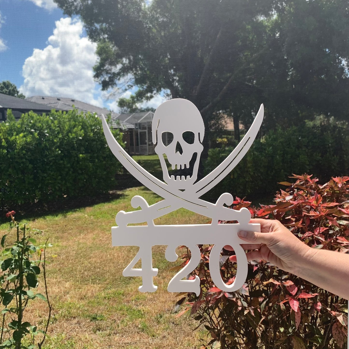 House Number Sign, Pirate