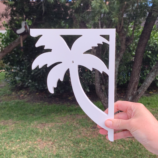 Mailbox Bracket - Palm Tree - Small 7" x 9"