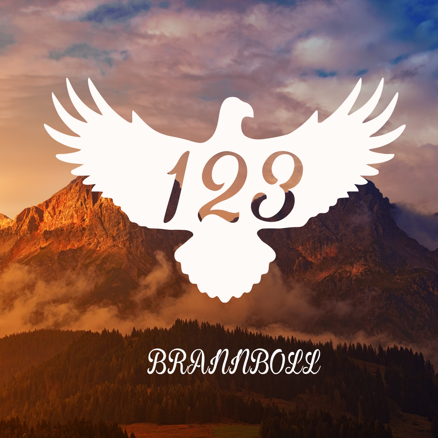 House Number Plaque -Eagle