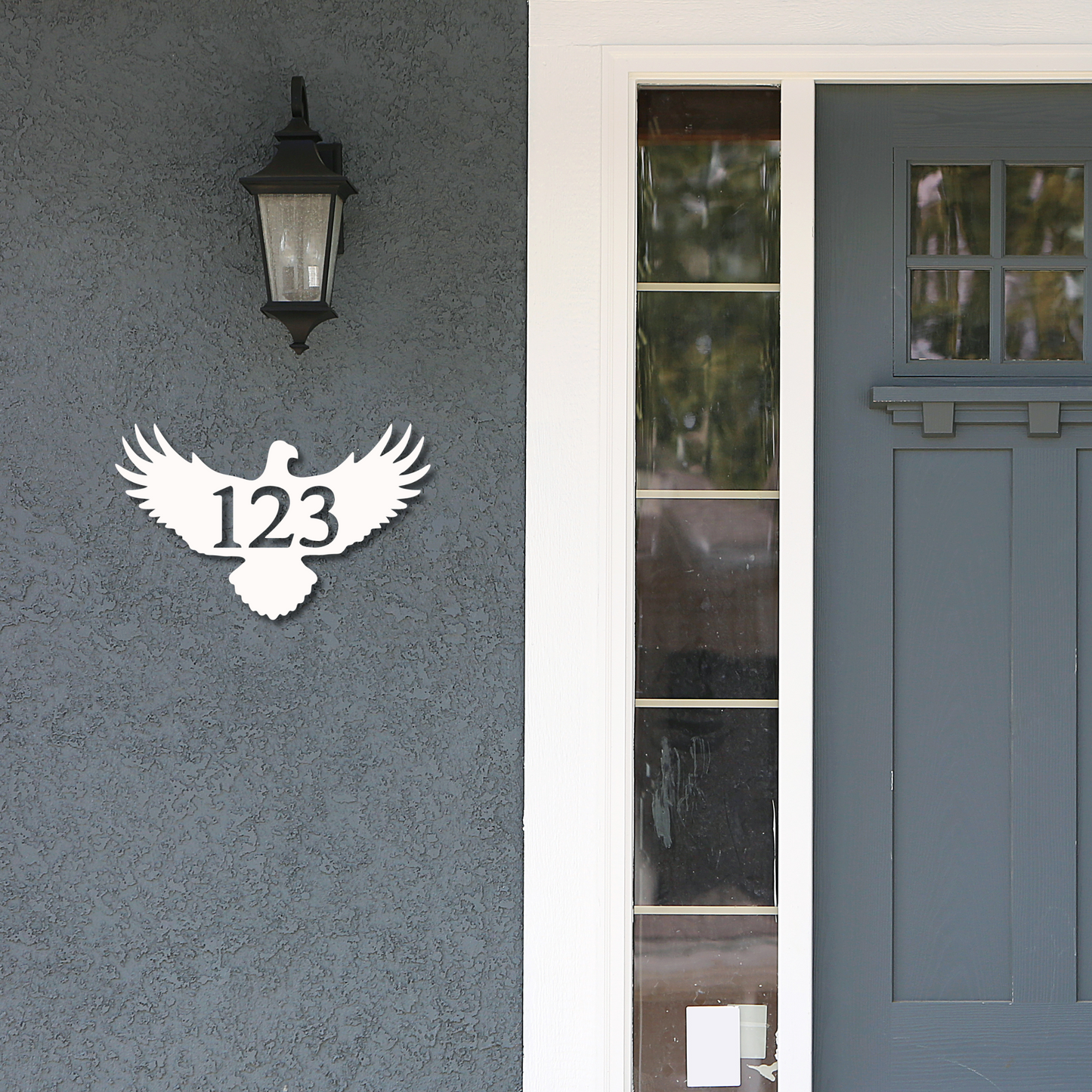 House Number Plaque -Eagle