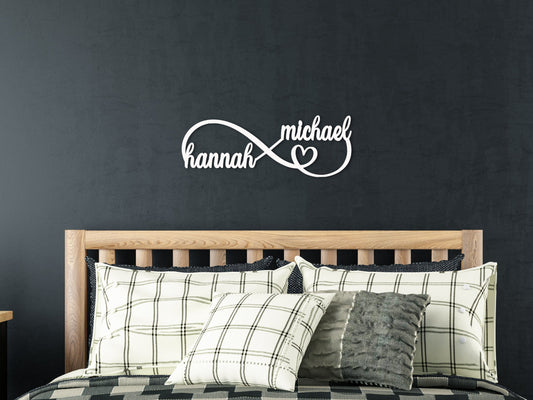 Infinity Name Sign - Customized To You! Approx 20" x 8" SHIPS FREE to mainland USA. Always Long Lasting & Fabulous!